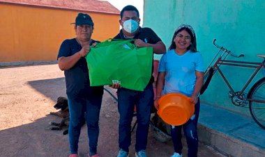 Antorcha realiza rifa en Salinas