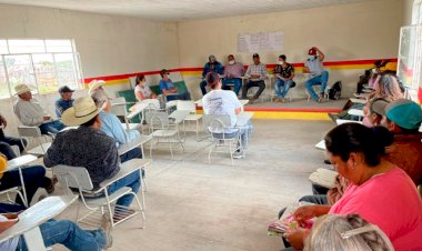 Comunidades de Charcas continúan organizándose con Antorcha