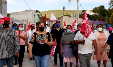 Mejoran urbanización en Huejonapan