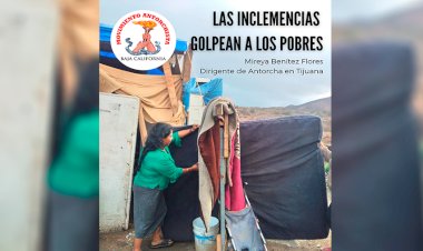 Las inclemencias golpean a los pobres