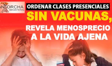 Refuerzo de vacuna Cansino a maestros