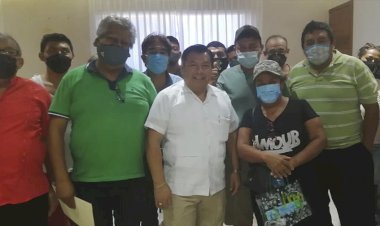 Fructífera reunión de trabajo de Antorcha con el alcalde de Tulum