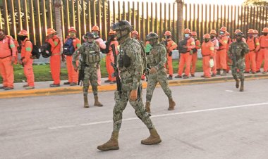 En el discurso, nada por la fuerza; en los hechos, represión