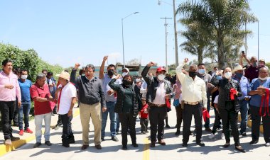 Inaugura Antorcha obras en Cholula