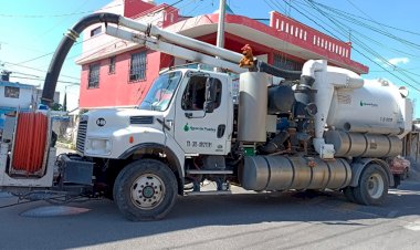 Antorcha logra limpieza de alcantarillado