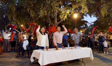 “Los antorchistas vamos a continuar la obra artística y política de Berenice y Omar”