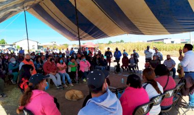 Antorcha en pie de lucha en la colonia Ejido Guadalupe