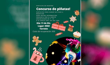 IESIZ anuncia concurso de piñatas en apoyo de comunidad indígena