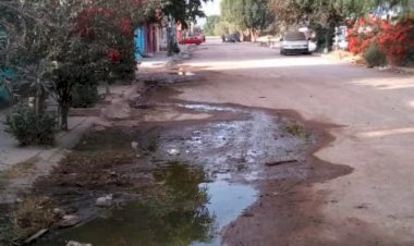 Drenaje a cielo abierto en Colonia Magueyes afecta salud de vecinos