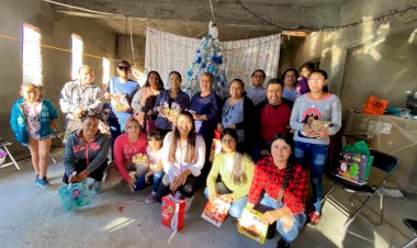 Antorchistas de Asientos celebran tradicional posada