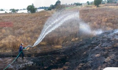 Interviene Protección Civil en incendios de Cañada Morelos