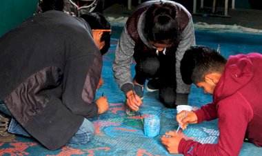 Bachillerato enseña arte a jóvenes de Zacapoaxtla 