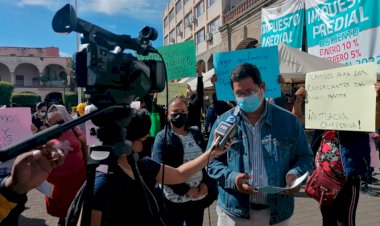 Protestan antorchistas contra alcaldesa de Tepic; reclaman solución a demandas sociales 