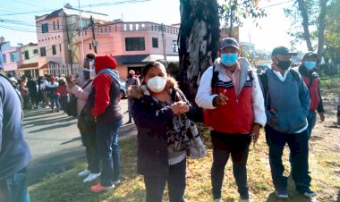 Docentes respaldan lucha de Antorcha Magisterial en Puebla