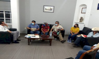 Antorchistas martinenses sostienen reunión de trabajo con alcalde