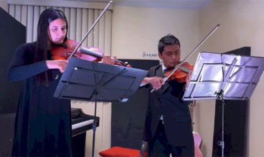 Deleitan con recital de música