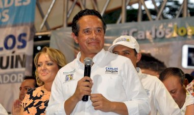 Carlos Joaquín quedará a deberle a los quintanarroenses