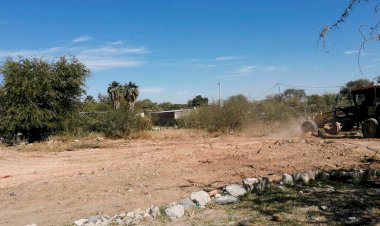 Logran raspado de terreno de escuela den colonia Combate