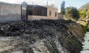 Consiguen grupos organizados limpieza del canal de Coloso y El Ranchito