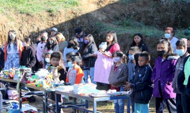 Alumnos del Instituto Deportivo  realizan recaudación y actividades deportivas