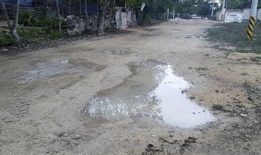 Denuncian abandono de colonias pobres de Cancún