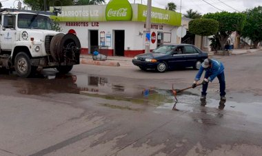 Urge reparar la red de drenaje en el casco urbano de Huatabampo