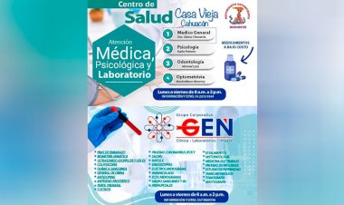 El centro de salud de  Casa Vieja ofrece más servicios a la población