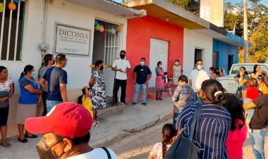 Logran tienda de abastos Diconsa en San José Tilapa