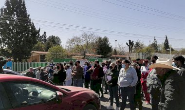 Antorchistas de Saltillo se manifiestan por altos costos de CFE 