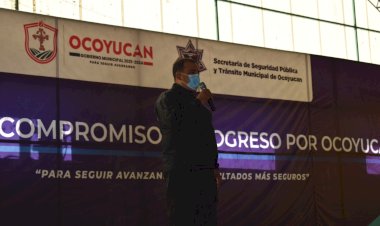 La seguridad de todos los ocoyuquenses es nuestra prioridad: Leonel Bastida