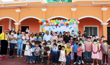 Celebran día del niño y la niña en Puebla