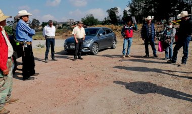 Gestionan obra social para comunidades de Amealco, Querétaro