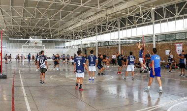 Torneo de voleibol en chimalhuacán