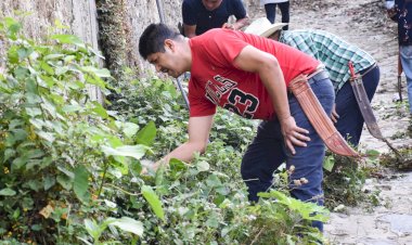 Faenas, pilares de construcción de Huitzilan