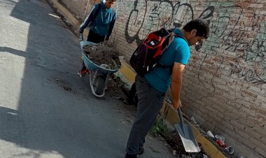 Fomentan estudiantes cuidado del medio ambiente