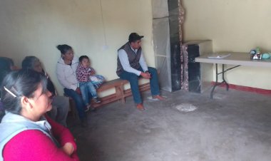 Refrendan habitantes de Tepeyahualco compromiso con Antorcha