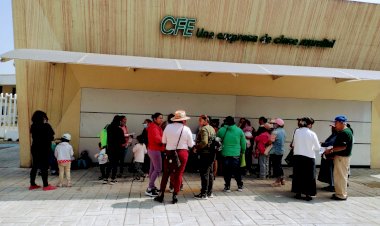 Chalquenses solicitan cobros justos a la CFE