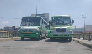 Transportistas chimalhuacanos denuncian inseguridad y corrupción