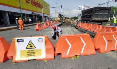 Obras de Mexibus afectan a estudiantes de Chimalhuacán