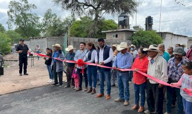 Ayuntamiento de Armadillo aumenta infraestructura con pavimentación en La Concordia