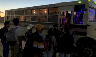 Antorcha y FNERRR logran transporte para estudiantes de Universidad “Antonio Narro”