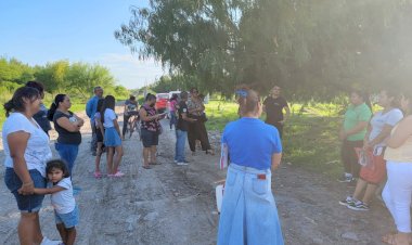 Por gestión Antorchista inician drenaje en colonia de Tamaulipas