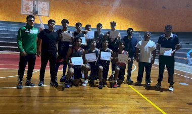 Realizan eliminatoria de básquetbol en región mixteca