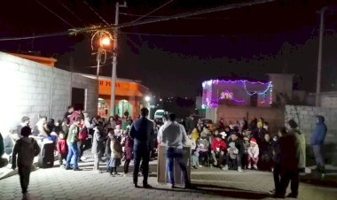 Colonos tlaxcaltecas realizan fiestas decembrinas unidos y fraternos