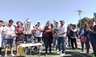 Culmina liga antorchista de fútbol “Espartaco”