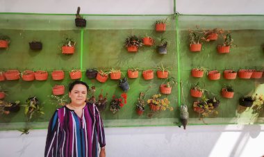 En riesgo jardín flotante por escasez de agua