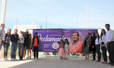 Proyectan talento y compromiso social en Jornada Nacional de Declamación