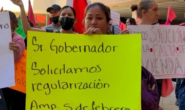 No queremos dinero, sr. Gobernador