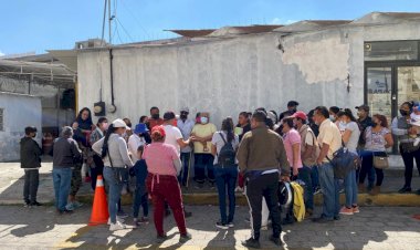 Trabajan antorchistas en su colonia porque el gobierno no ayuda