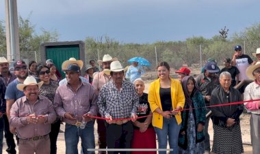 Ayuntamiento antorchista de Santo Domingo inaugura pozo de agua